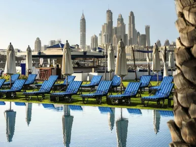Территория Rixos The Palm Hotel & Suites